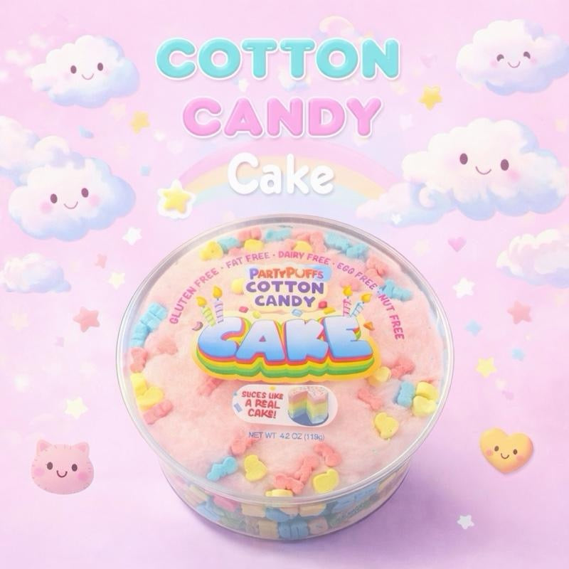 Cotton Candy Cake