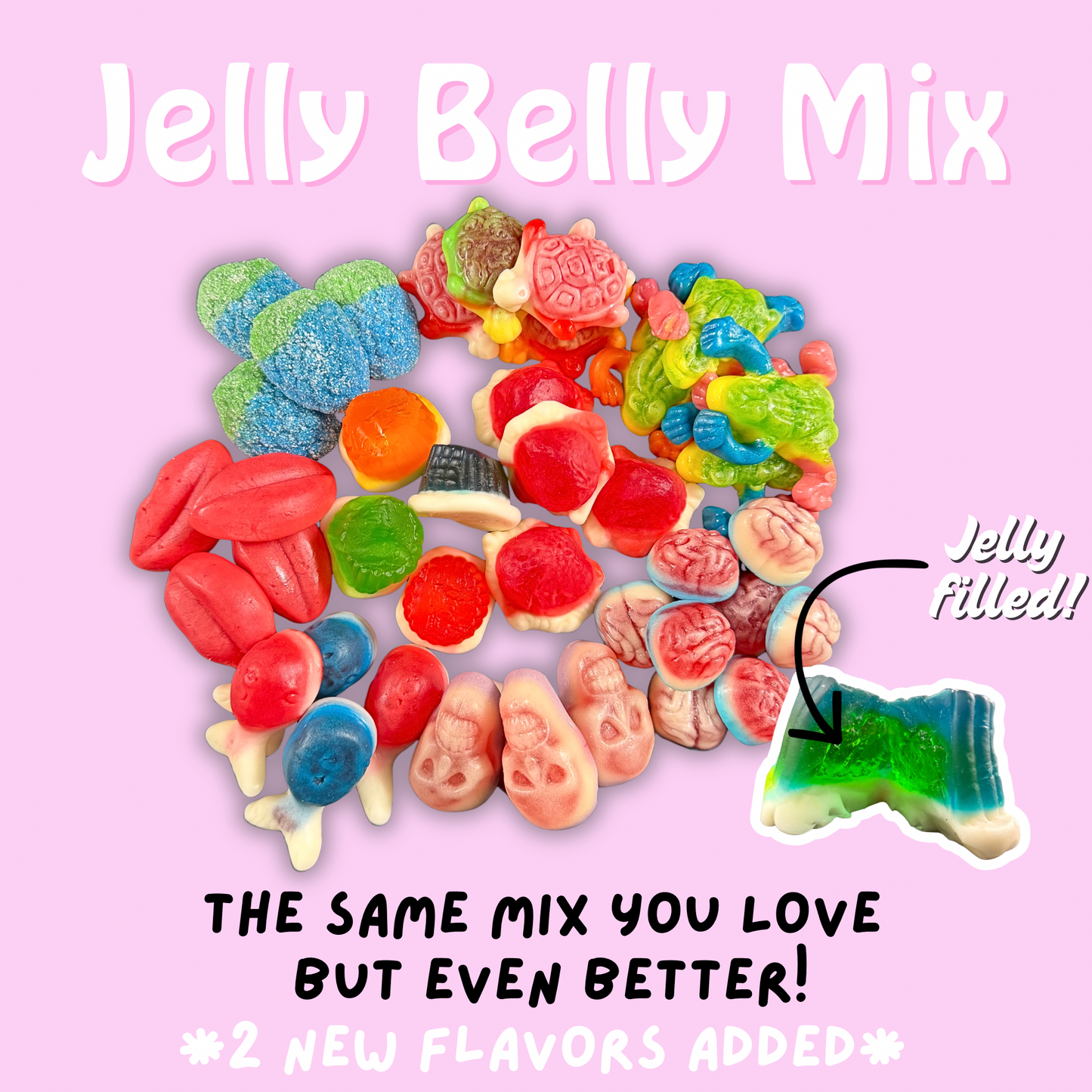 [ 1 LB ] Jelly Belly Mix
