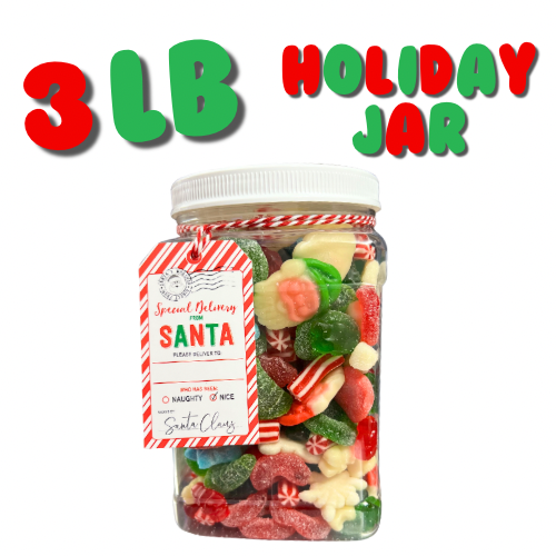 3 LB Holiday Jar