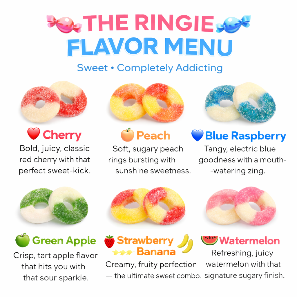 Ringies [ 1/2LB Mix ]