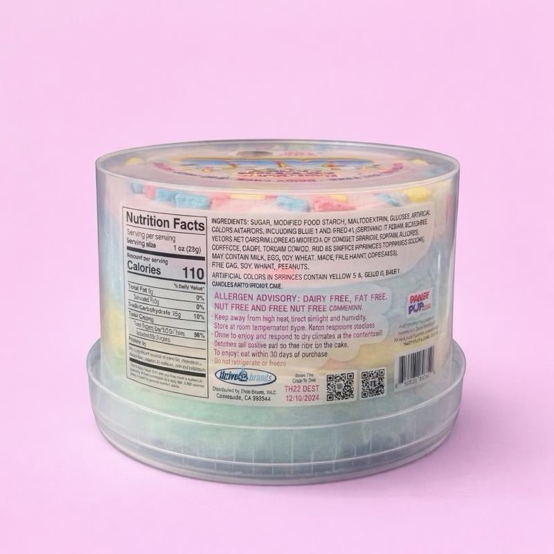 Cotton Candy Cake